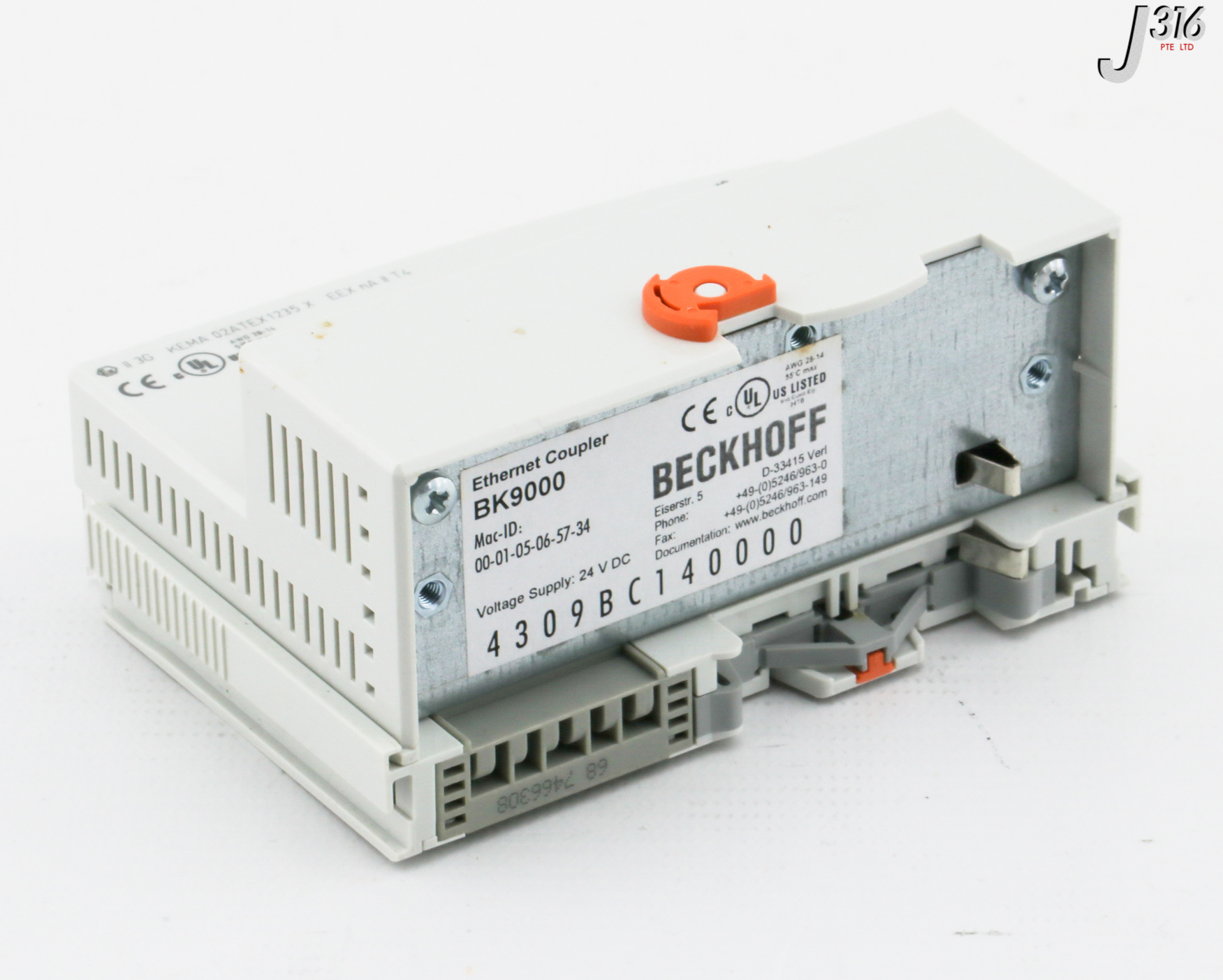 31551 BECKHOFF ETHERNET COUPLER (NEW) BK9000 | eBay